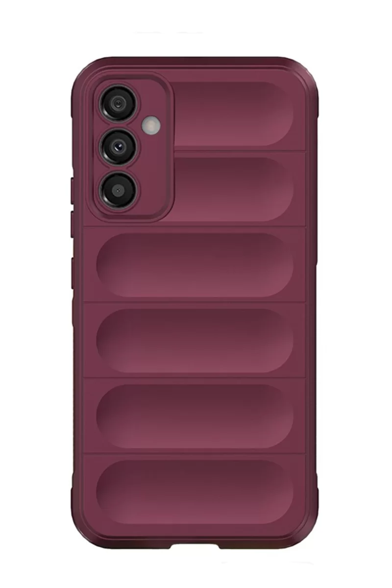 Samsung Galaxy A15 4G Uyumlu Kılıf Optimum Silikon - Bordo
