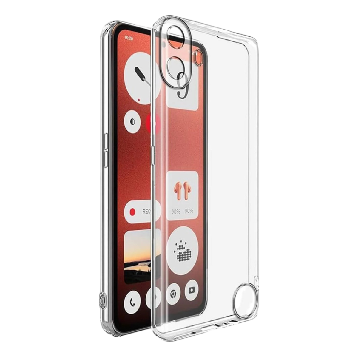 Nothing Phone Nothing CMF Phone 1 Lüx Şeffaf Silikon - Şeffaf