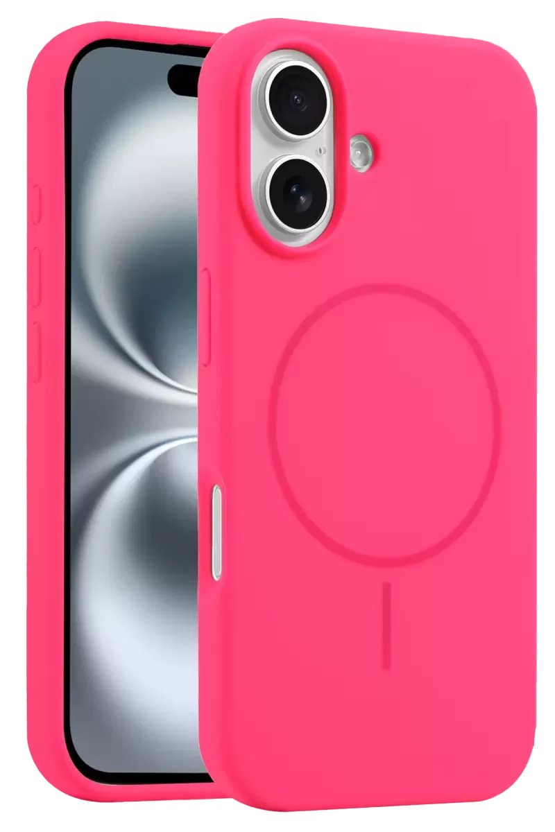 Joko Apple iPhone 16 Plus Uyumlu Kılıf Jully Magsafe Kapak - Pembe