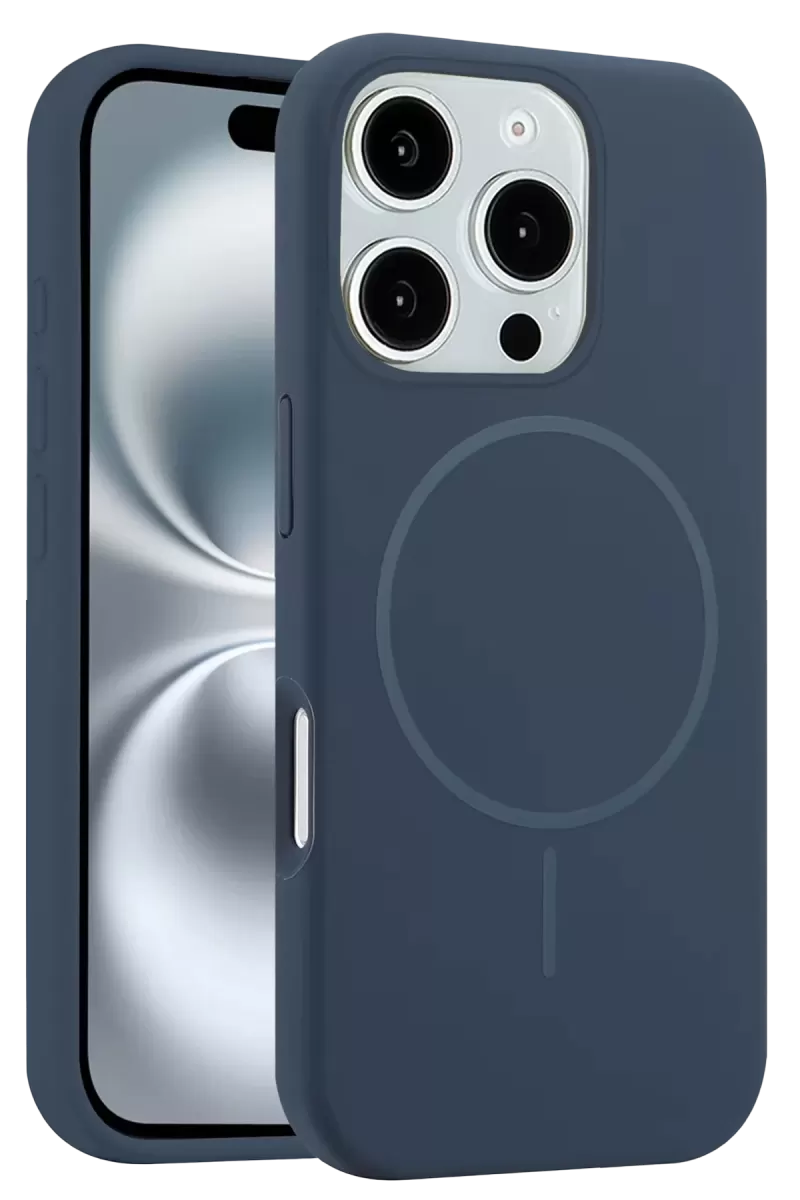 Joko Apple iPhone 16 Pro Max Uyumlu Kılıf Jully Magsafe Kapak - Lacivert