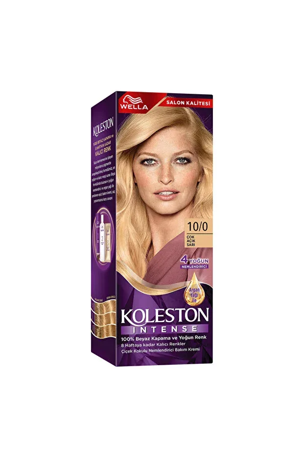 KOLESTON İNTENSE SAÇ BOYASI - 10/0 ÇOK AÇIK SARI