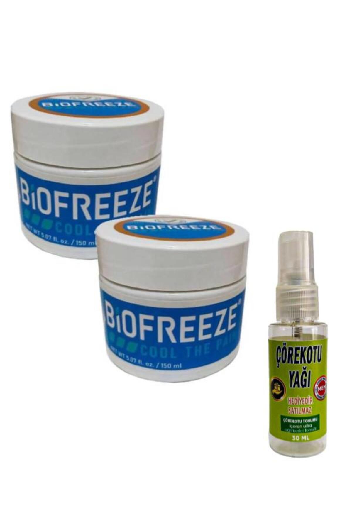 Biofreeze Bakım ve Masaj Kremi 150 Mlx2+Çörek Otu Yağı ile