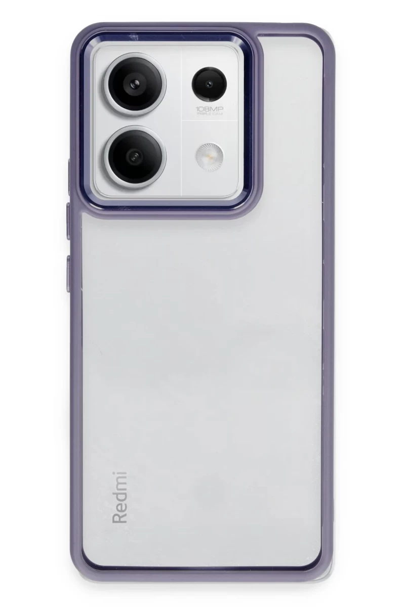 Xiaomi Redmi Note 13 4G Uyumlu Kılıf Power Silikon - Lila