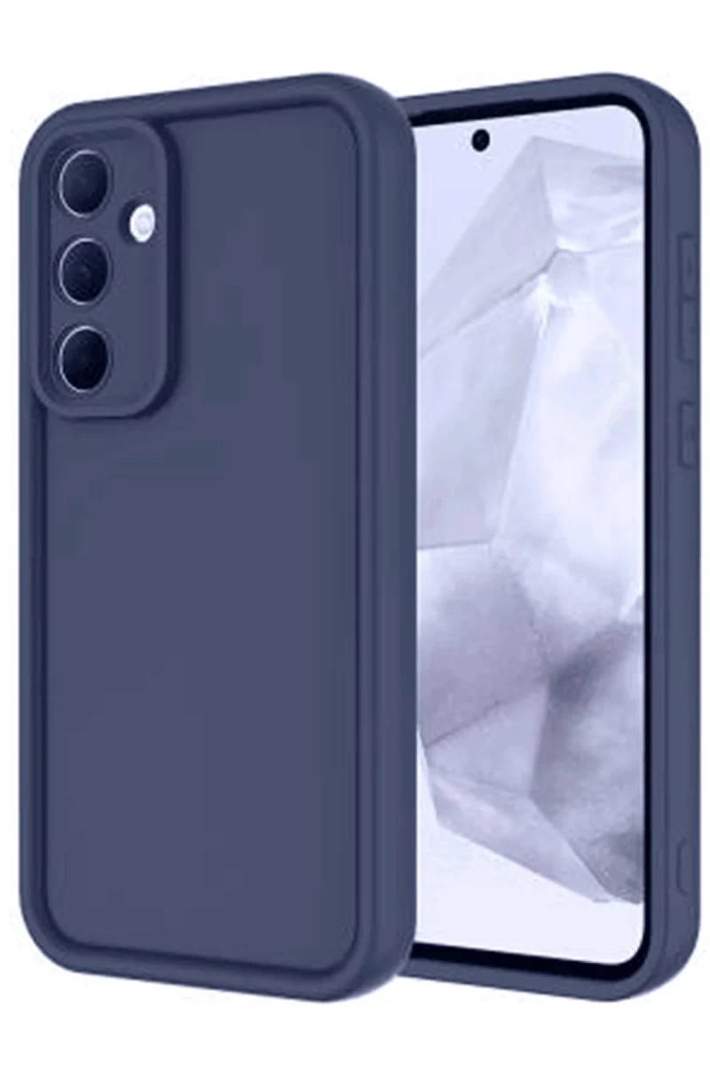 Samsung Galaxy A16 5G Uyumlu Kılıf Viera Silikon - Lacivert