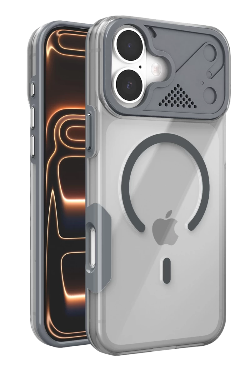 Joko Apple iPhone 17 Uyumlu Zinko Magsafe Kapak - Titan Gri
