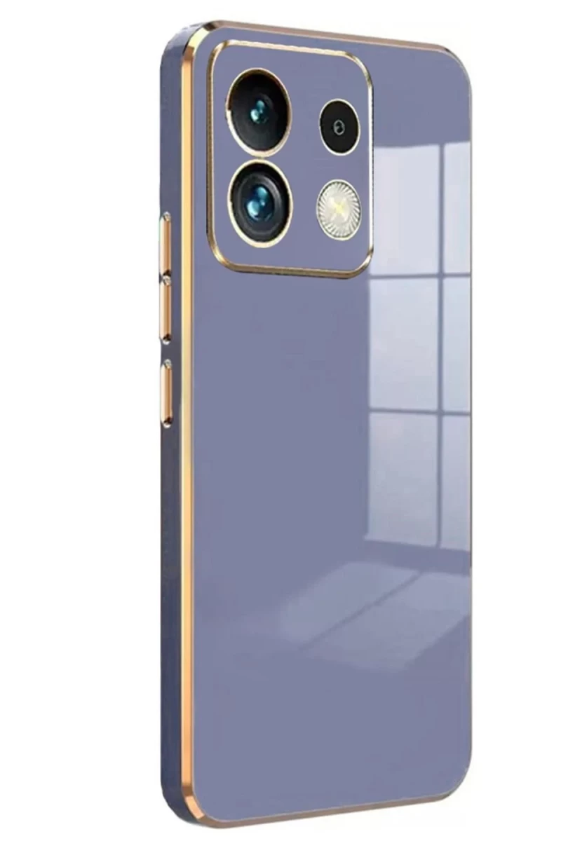 Xiaomi Redmi Note 13 5G Uyumlu Kılıf Volet Silikon - Mavi