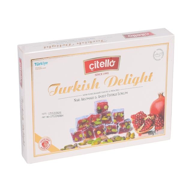 ANTEP FISTIKLI NAR AROM.LOKUM 400g 1 Adet