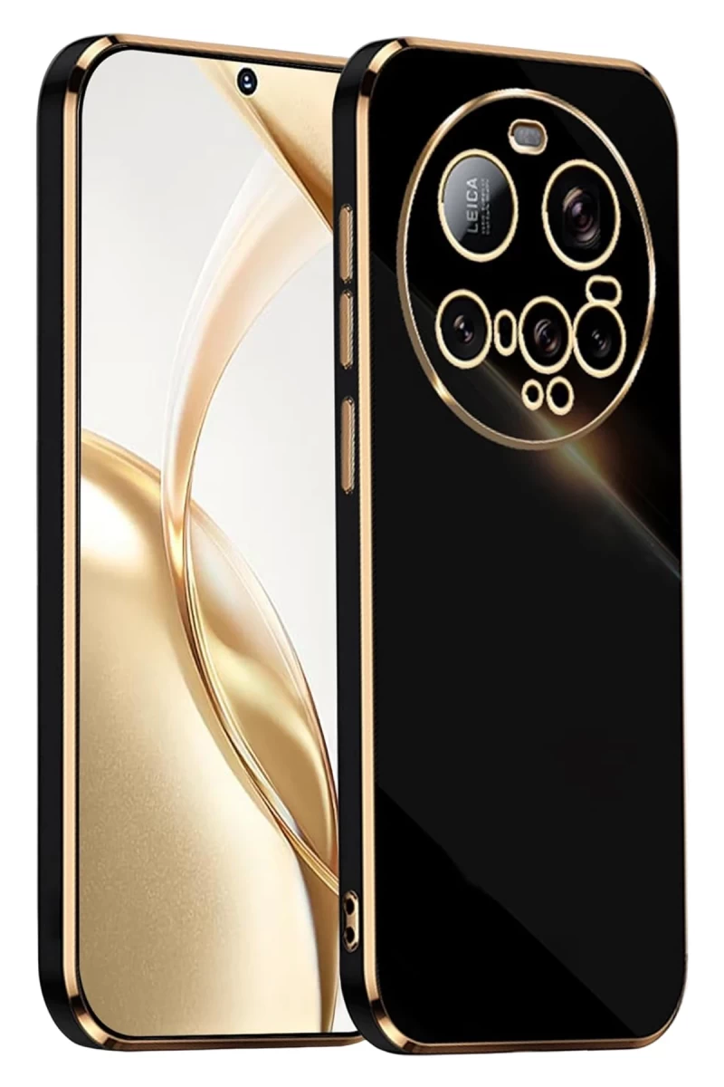 Xiaomi Mi 15 Ultra Uyumlu Kılıf Volet Silikon - Siyah