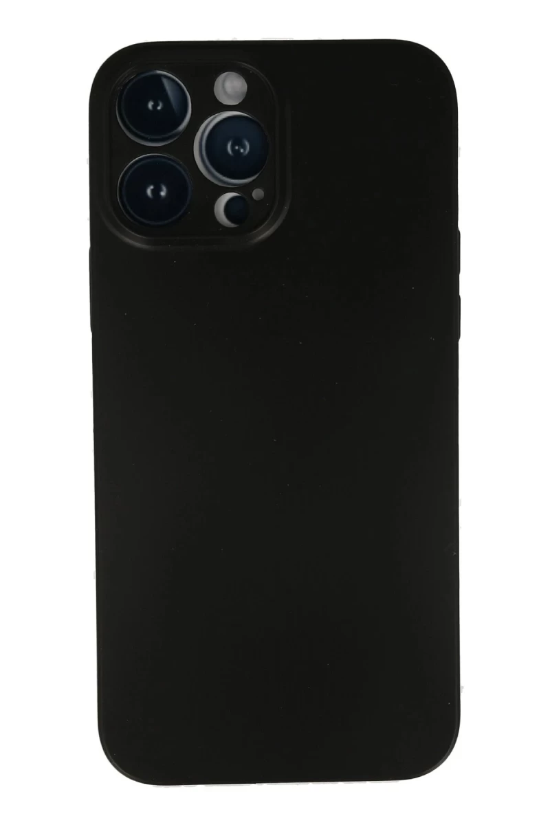 Apple iPhone 13 Pro Max Uyumlu Kılıf PP Ultra İnce Kapak - Siyah