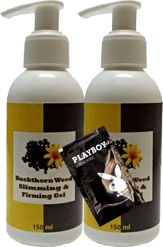 Buck Thorn Weed Slimming Bakım Masaj Kremi 2X150 ml + 1 Adet Jel ile