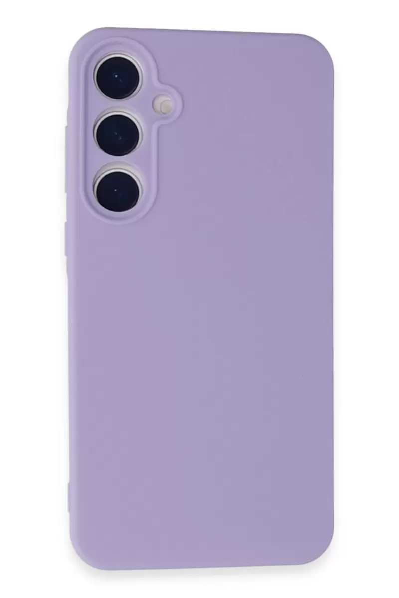 Samsung Galaxy A35 5G Uyumlu Kılıf Nano içi Kadife Silikon - Lila