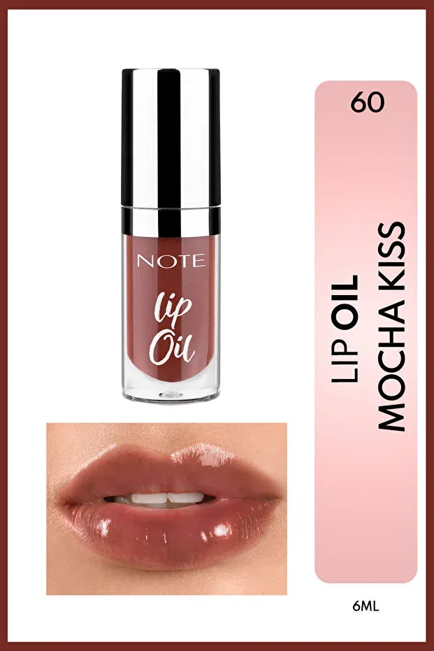 Lip Oil Dudak Parlatıcısı - 60 Mocha Kiss - Kahverengi