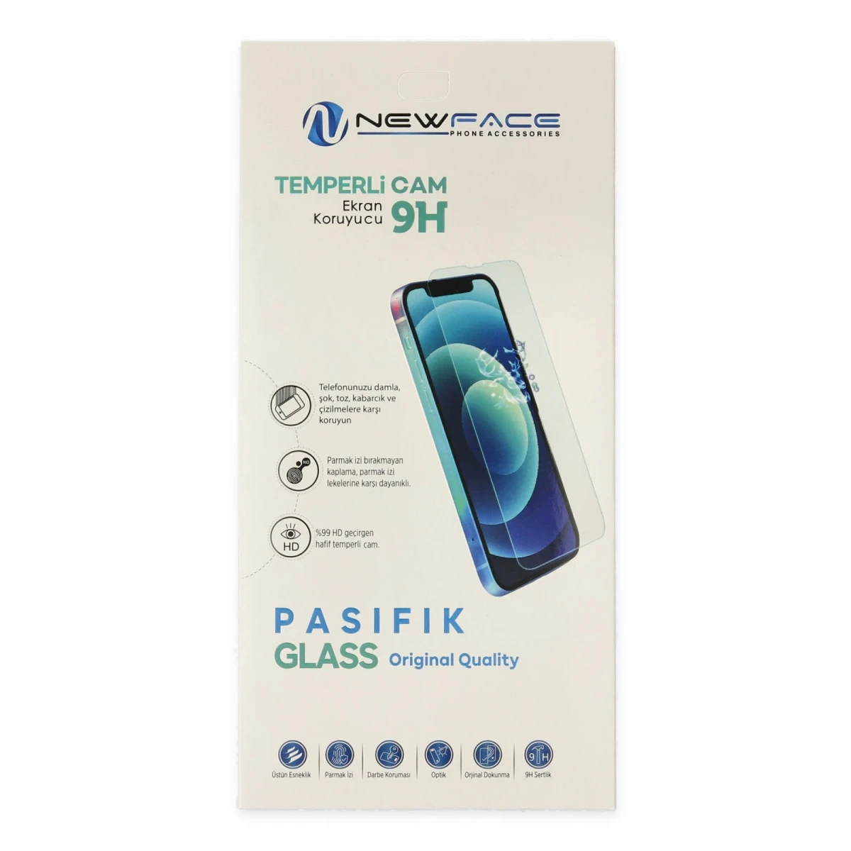 Samsung Galaxy A12 Pasifik Cam Ekran Koruyucu