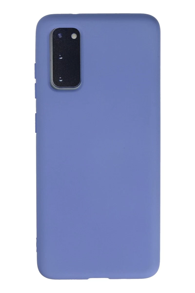 Samsung Galaxy S20 Uyumlu Kılıf Nano içi Kadife Silikon - Lila