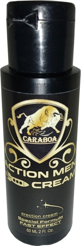 Caraboa 60 ml Fast Efekthard Erectioncream Erkekler Için Ereksiyonarttırıcı Seksperformans Kremi