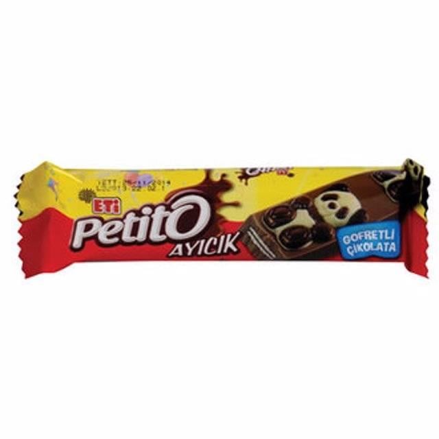 Petito Sütlü Beyaz Çikolata 18gr 1 Adet