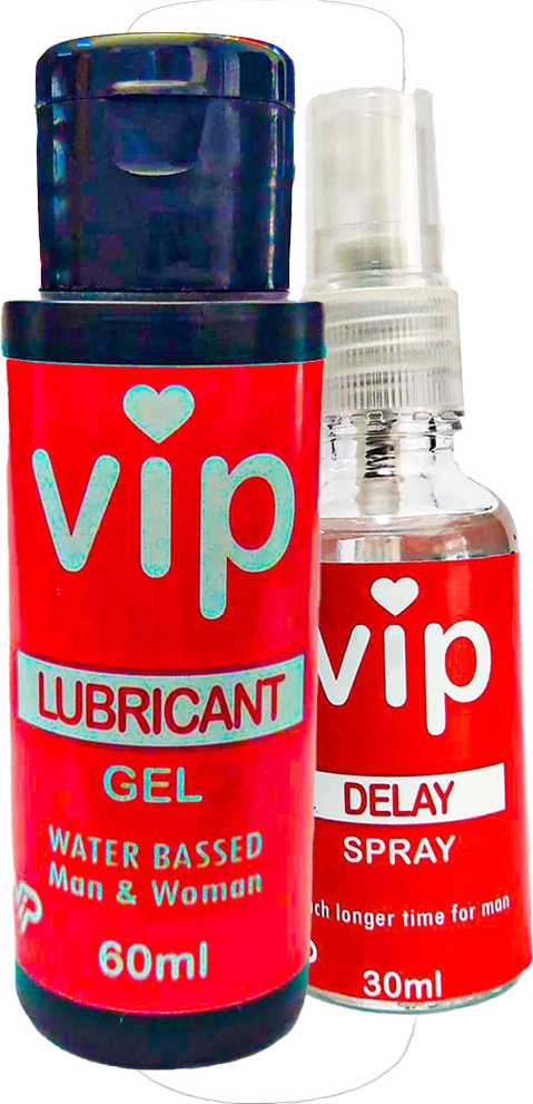 Vıp Bay Bayanlubrikantjel 60 ml + Erkeklere Özel Sprey