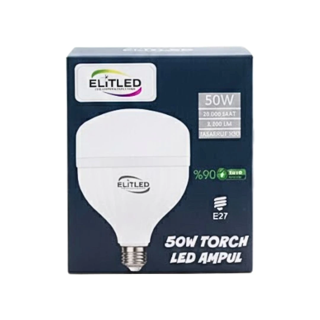 50 W LED El Feneri Ampulü