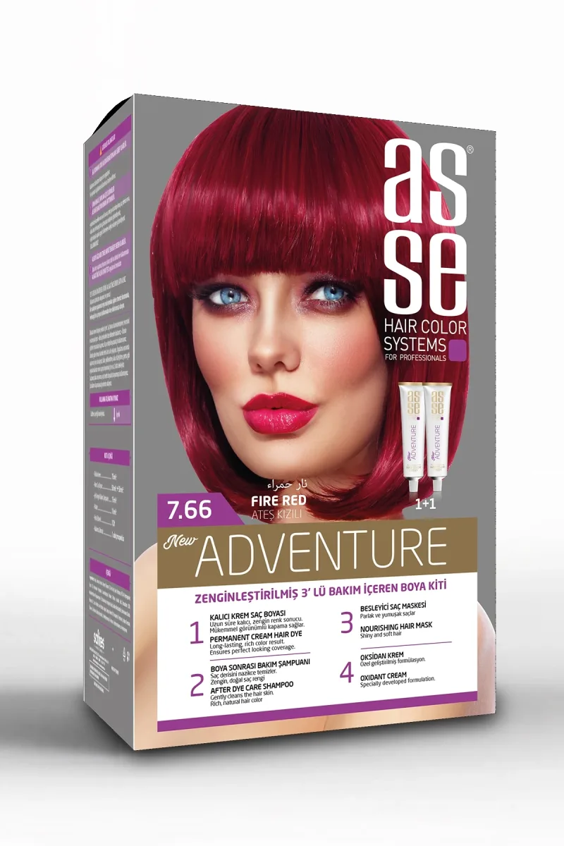 Saç Boya Seti 50 + 50 ml - 7.66