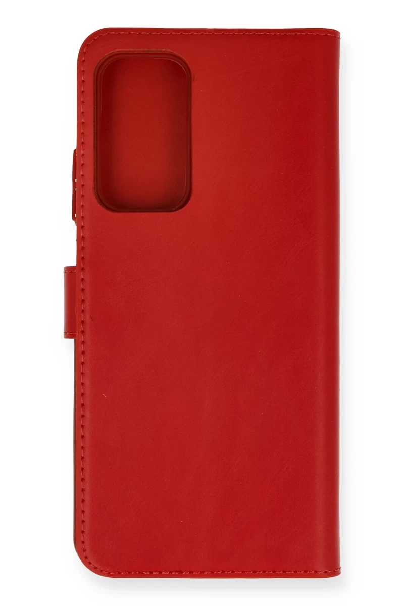 Xiaomi Mi 10T Uyumlu Trend S Plus Kapaklı Kılıf - Kırmızı