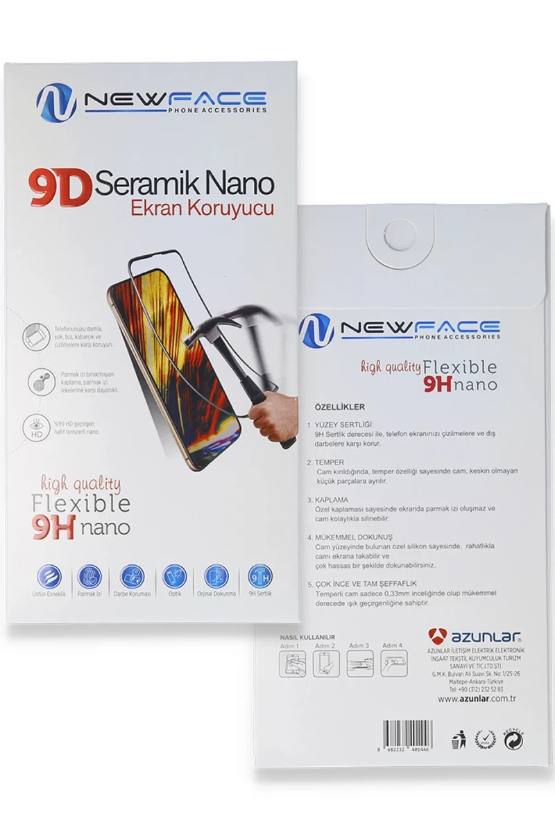 Samsung Galaxy A22 Uyumlu Seramik Nano Ekran Koruyucu