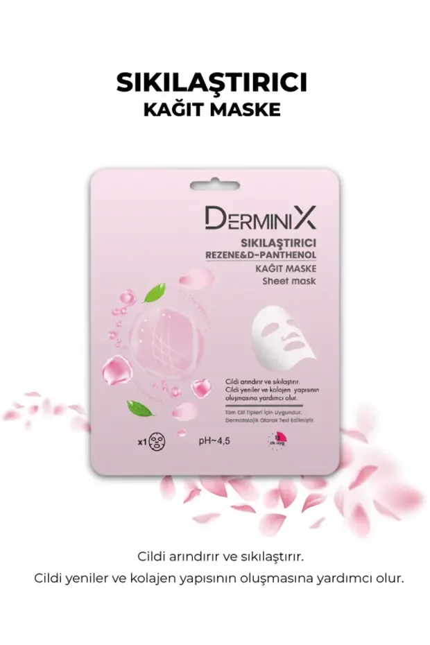 Yüz Bakım Kağıt Maske - Rezene + D-Panthenol