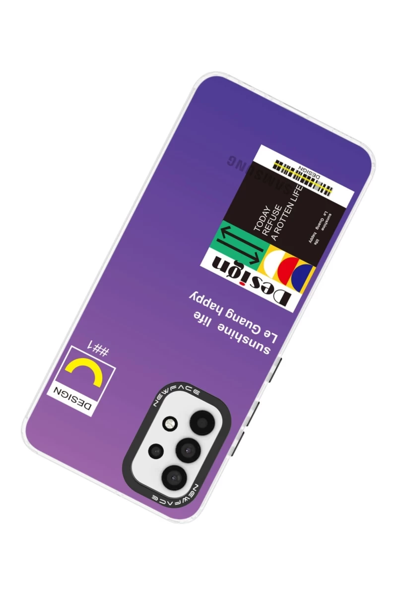 Samsung Galaxy A53 5G Uyumlu Kılıf Estoril Desenli Kapak - Estoril - 4