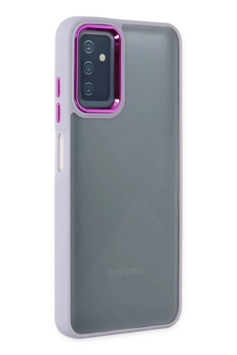 Samsung Galaxy M13 Uyumlu Kılıf Dora Kapak - Lila