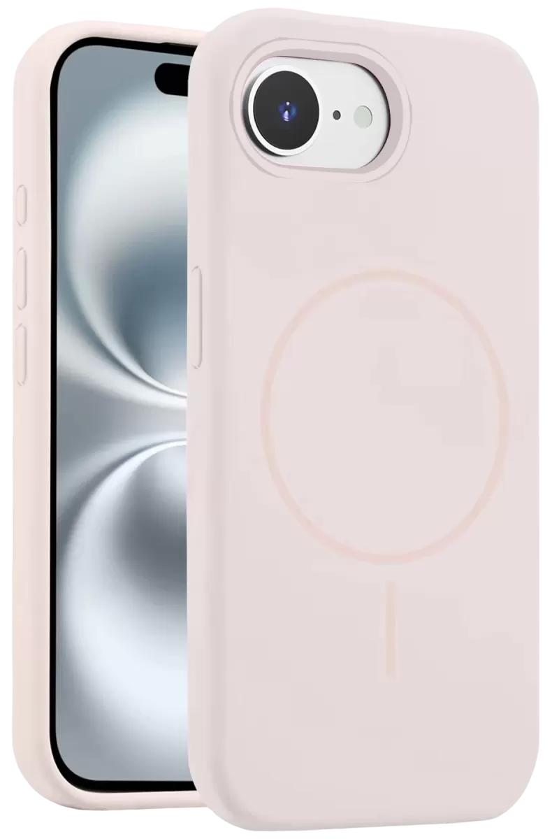 Joko Apple iPhone 16E Uyumlu Kılıf Jully Magsafe Kapak - Pudra