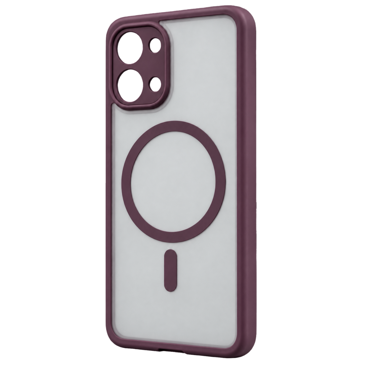 Xiaomi Poco X8 Pro Max Loji Magsafe Kapak - Bordo