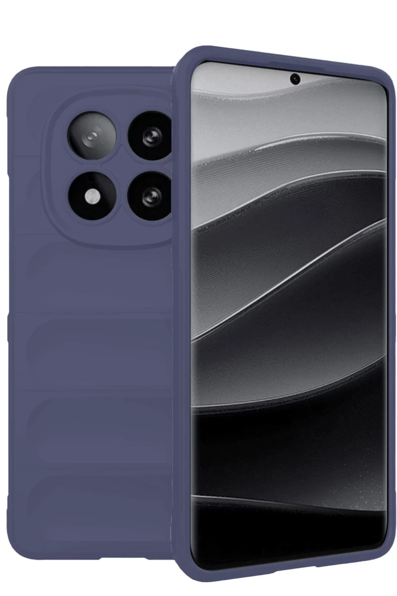 Xiaomi Redmi Note 14 Pro 5G Uyumlu Kılıf Optimum Silikon - Lacivert