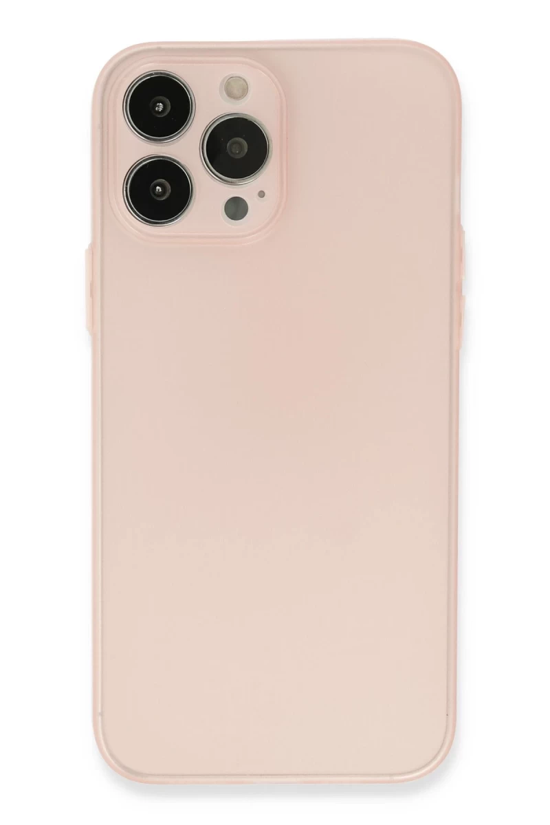 Apple iPhone 13 Pro Max Uyumlu Kılıf Puma Silikon - Pembe