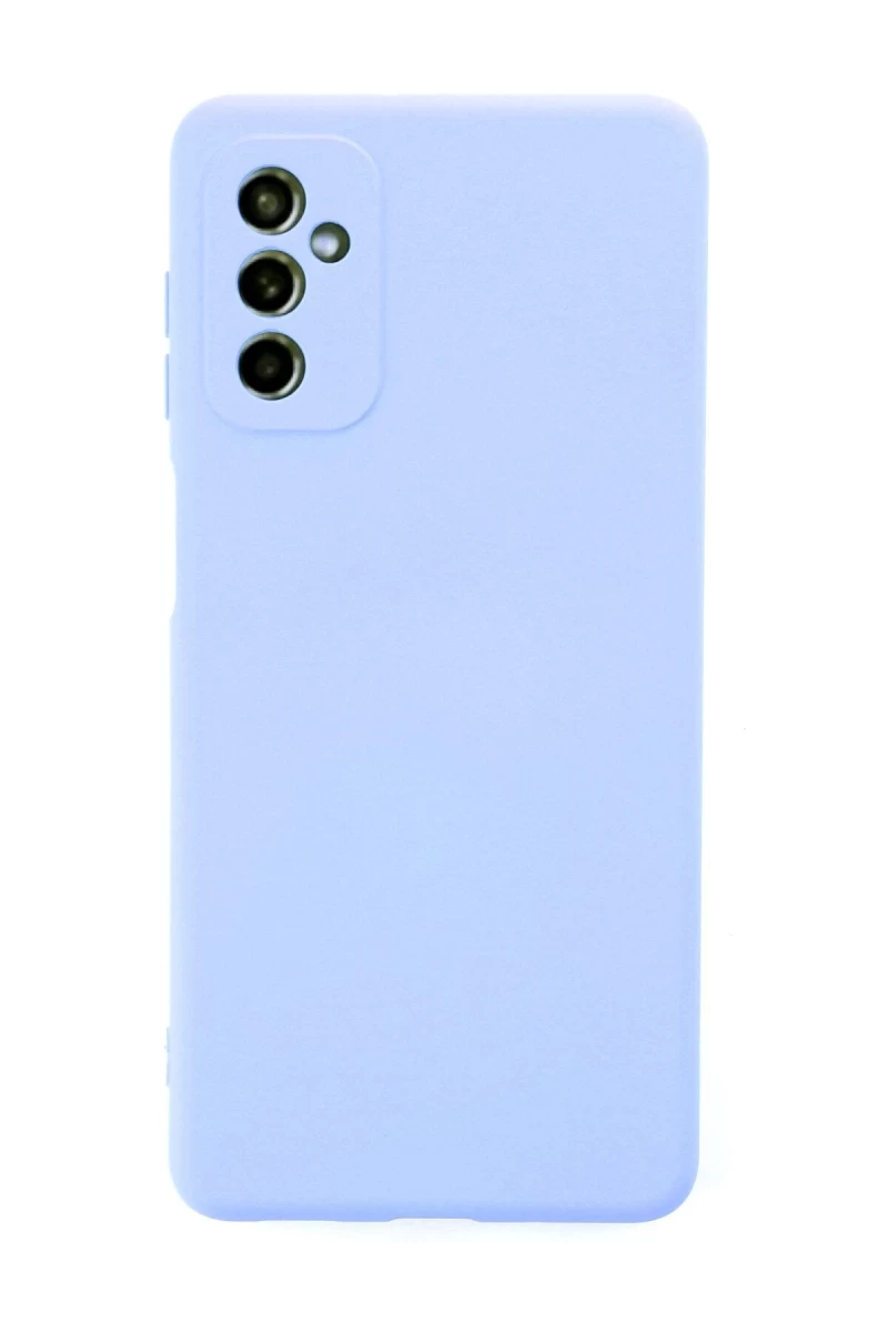 Samsung Galaxy M52 5G Uyumlu Kılıf Nano içi Kadife Silikon - Lila