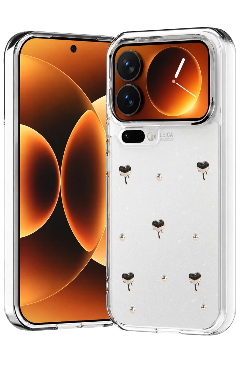 Xiaomi Mi 17 Pro Uyumlu Fiyonk Desenli Kapak - Desen 1