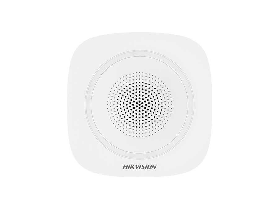 HIKVISION DS-PS1-I-WE 868MHZ 110DB İÇ ORTAM KABLOSUZ SİREN BEYAZ RENK