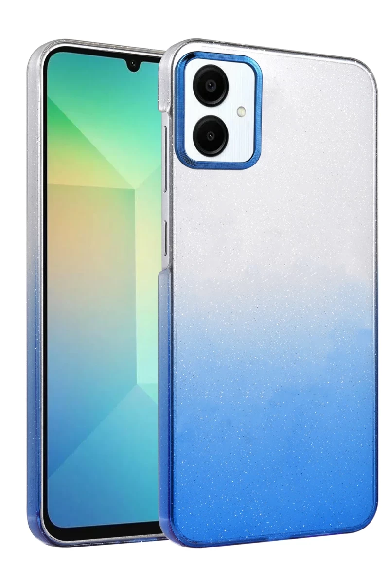 Samsung Galaxy A06 Uyumlu Glossy Kapak - Mavi
