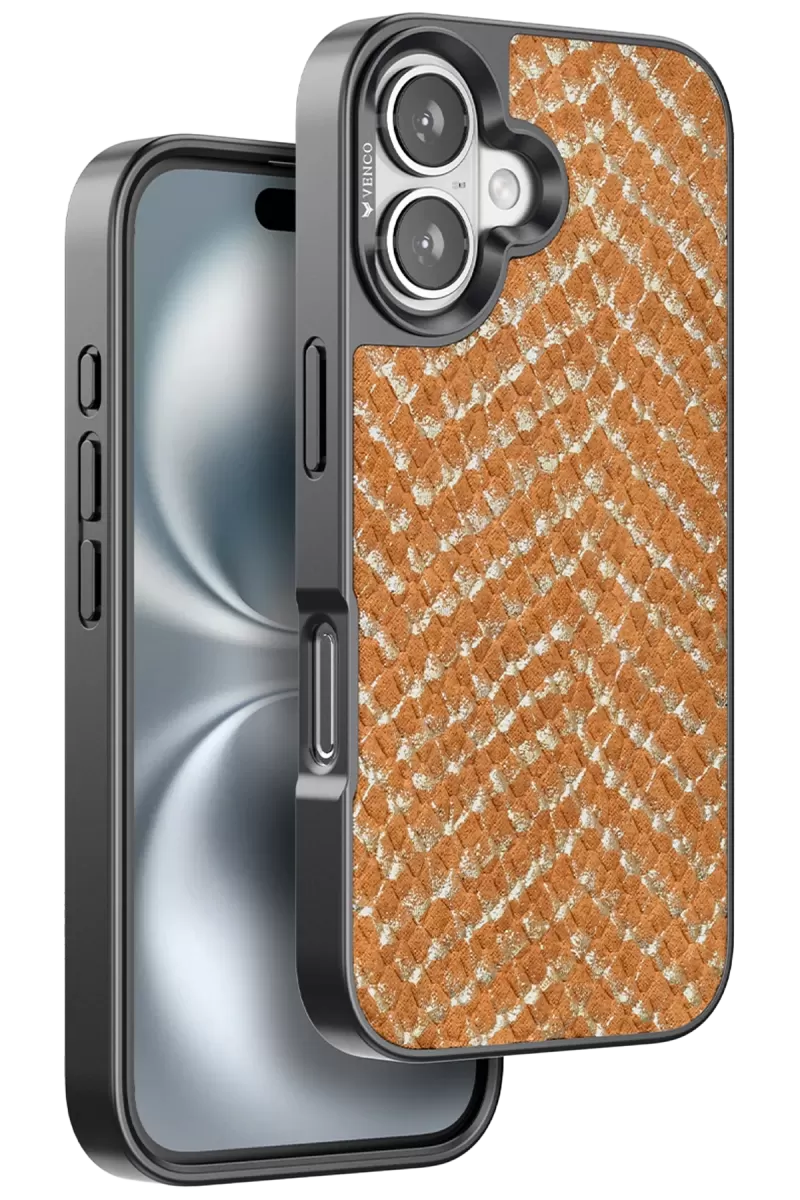 Venco Apple iPhone 16 Uyumlu Viper Kapak - Kahverengi