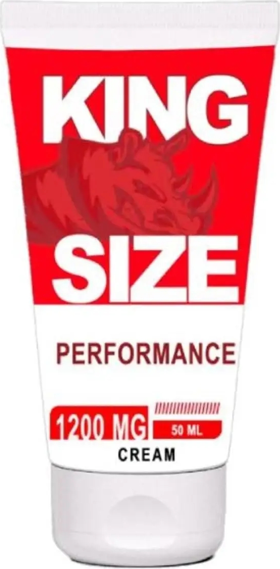 Süper King Size 1200MG Erkeklere Özel Yoğun Sertlestiricli Bakım Masaj Kremi 50 ml x 1 Adet