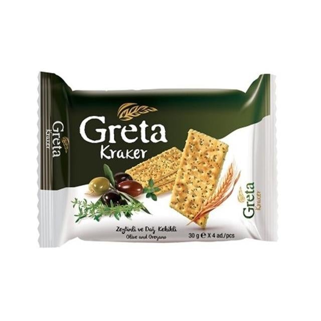 GRETA KRAKER ZEYTIN KEKIK 30GR*4 1 Adet