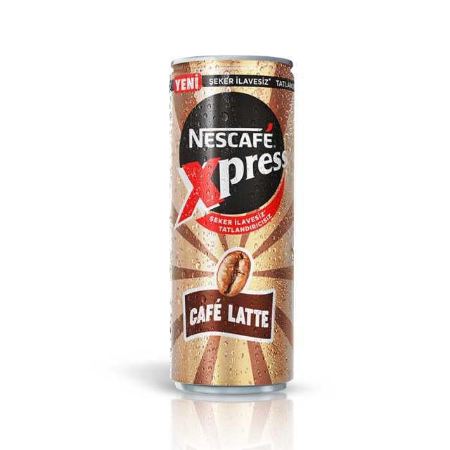 Xpress Cafe latte  250ml KUTU 1 Adet