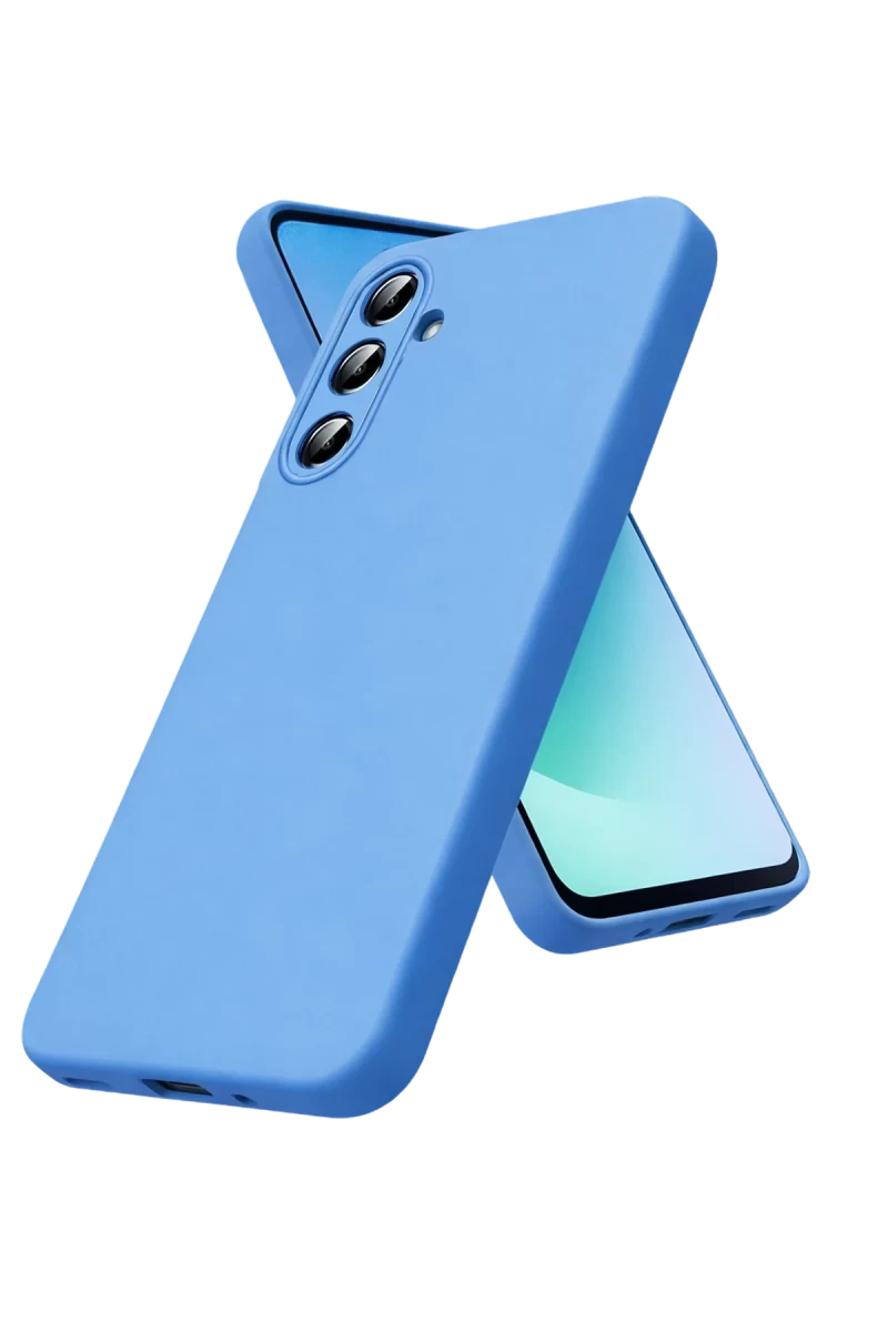 Samsung Galaxy A27 5G Uyumlu First Silikon - Mavi