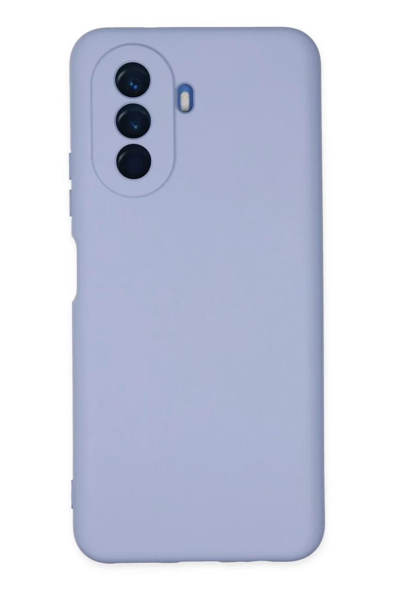 Huawei Nova Y70 Uyumlu Kılıf Nano içi Kadife Silikon - Lila