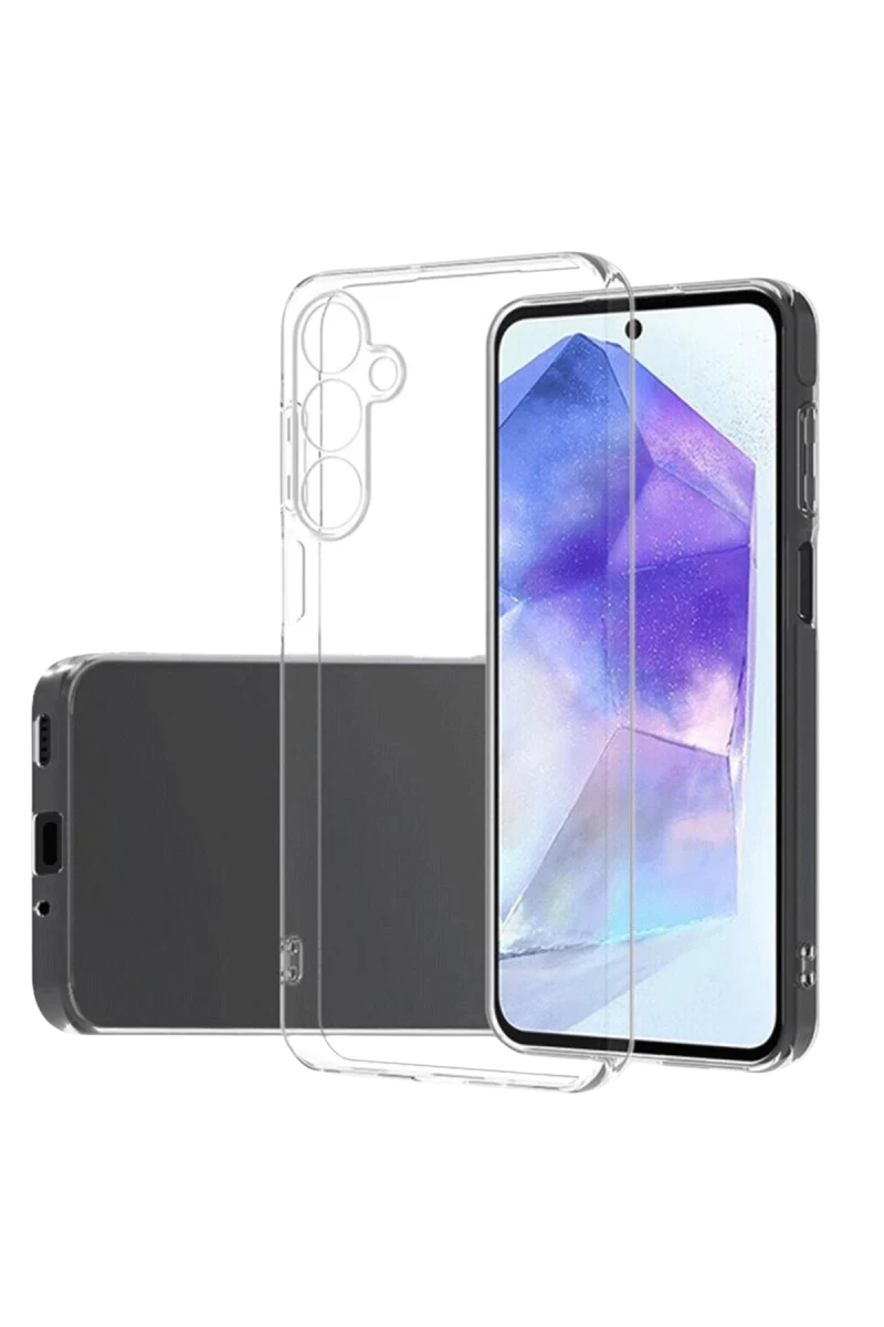 Samsung Galaxy A26 Uyumlu Kılıf Lüx Şeffaf Silikon