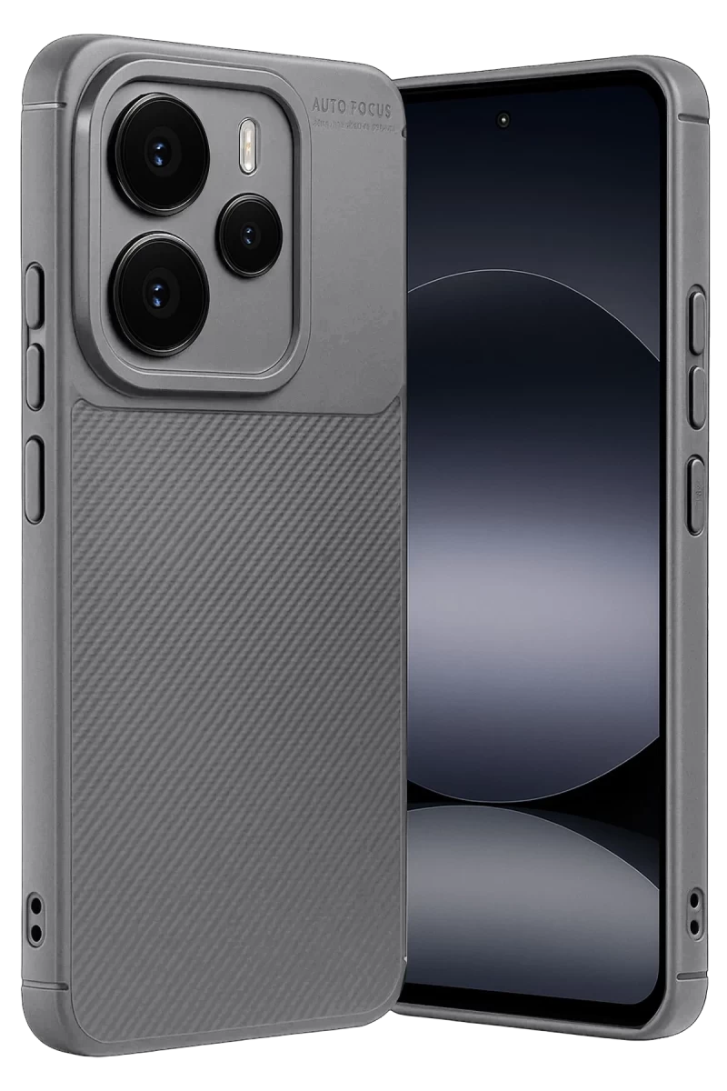 Xiaomi Note 14 5G Auto Focus Karbon Kapak - Gri