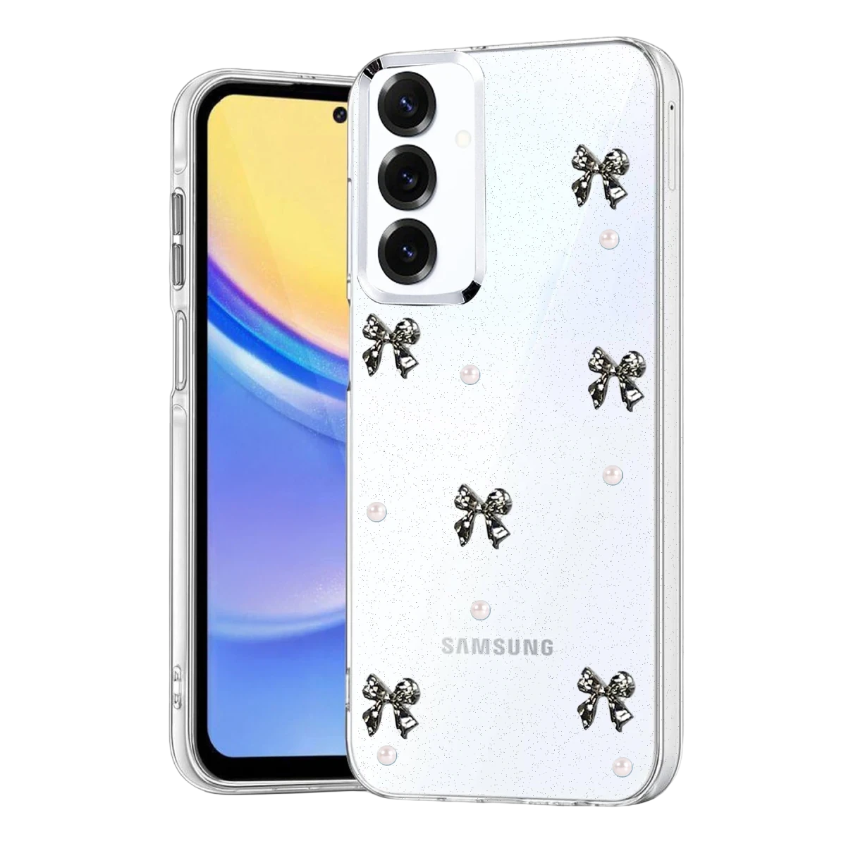 Samsung Galaxy A24 4G Fiyonk Desenli Kapak - Desen 8