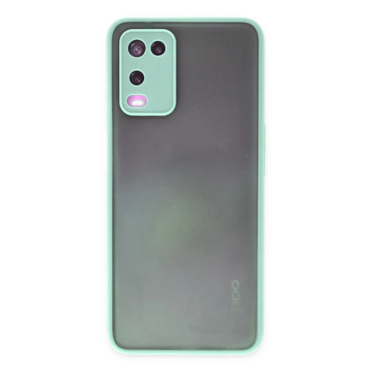 Oppo A54 4G Kılıf Montreal Silikon Kapak - Turkuaz