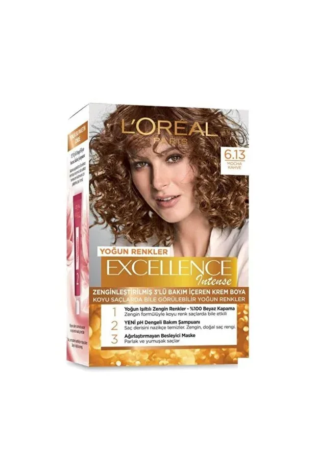 Excellence Saç Boyası - 6.13 Mocha Kahve