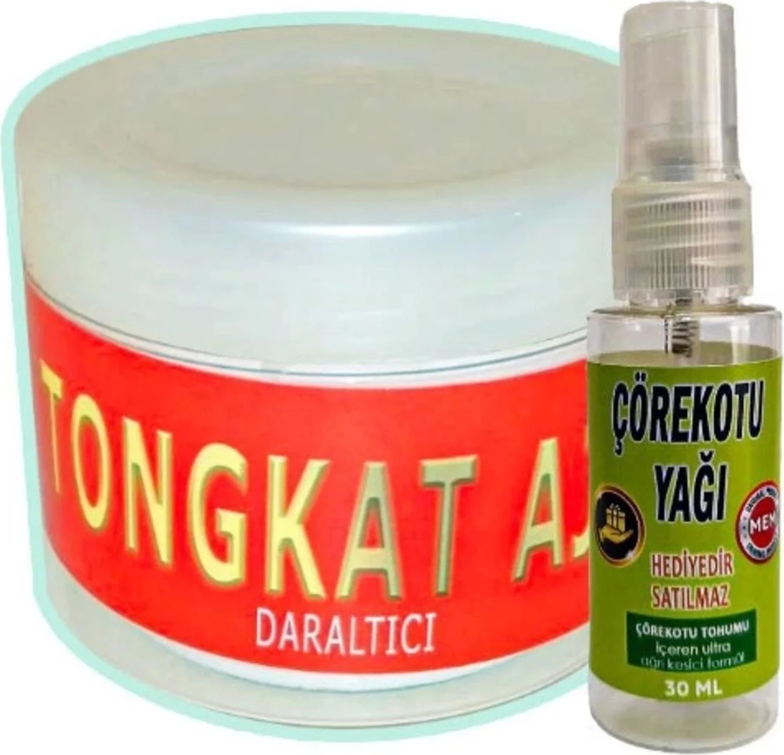 Süper Tongkat Ajimat Madura 100 ml Krem + Yanında 30 ml Çörek Otu Yağı