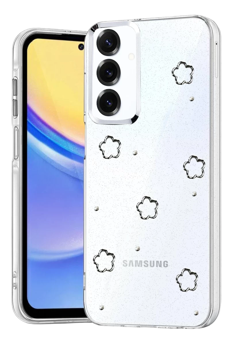 Samsung Galaxy A34 5G Uyumlu Fiyonk Desenli Kapak - Desen 2