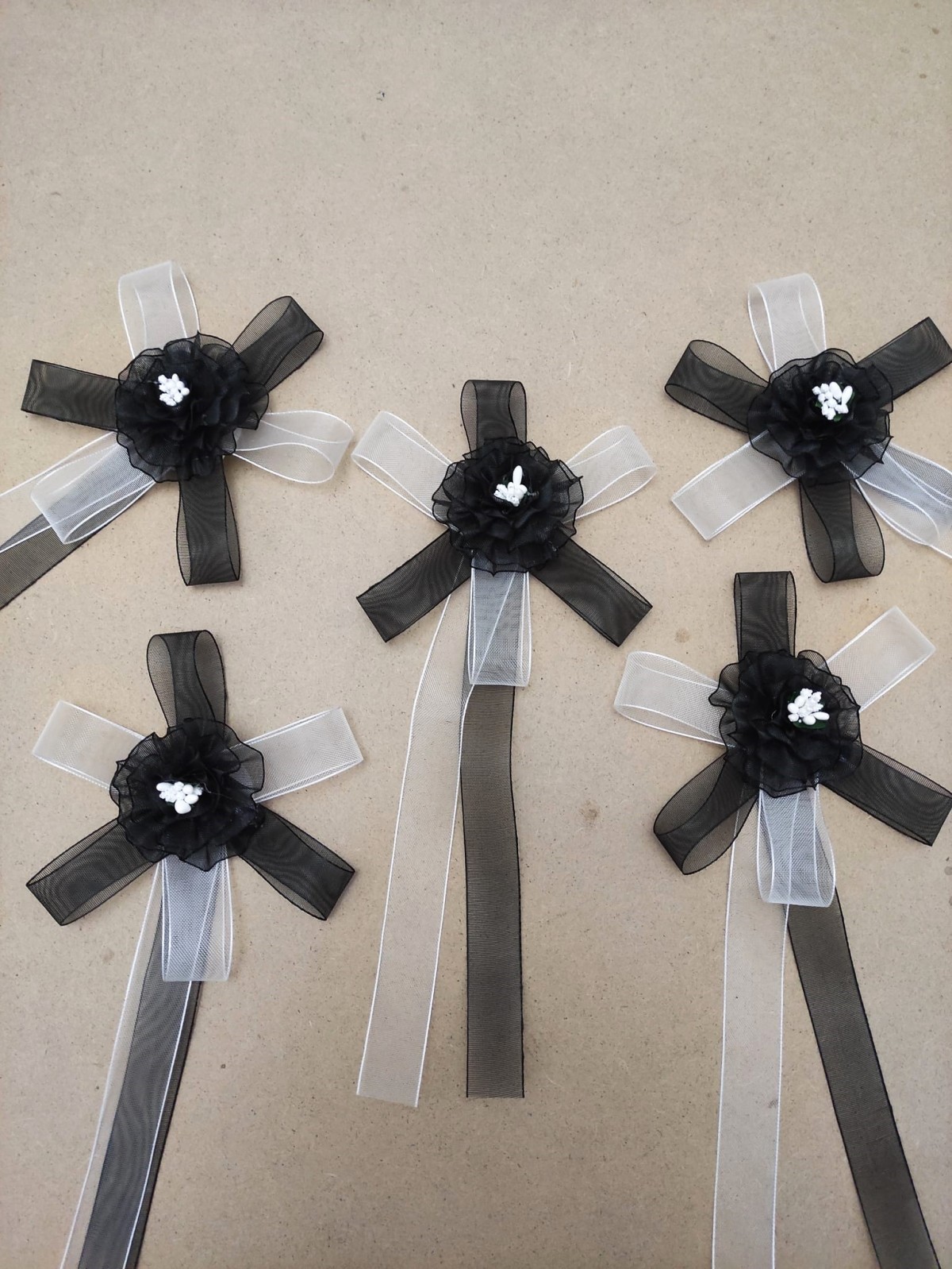 Bohça Süsü, Düğün Araba Süsü, Çeyizlik Süs, Hurç Süsü, Bohça Süsleme Süsü - 5 Adet
